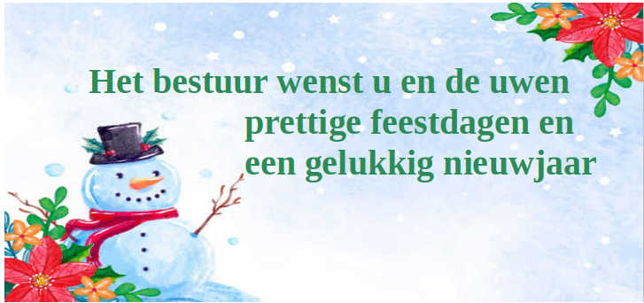 Prettige feestdagen